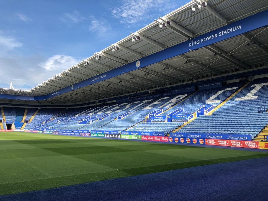 SportVision stadium branding installed at Leicester City's King Power Stadium